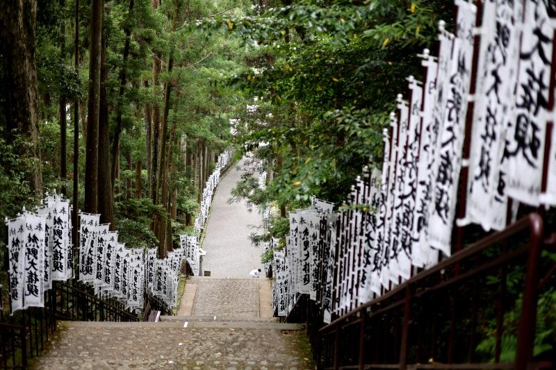 神社への階段