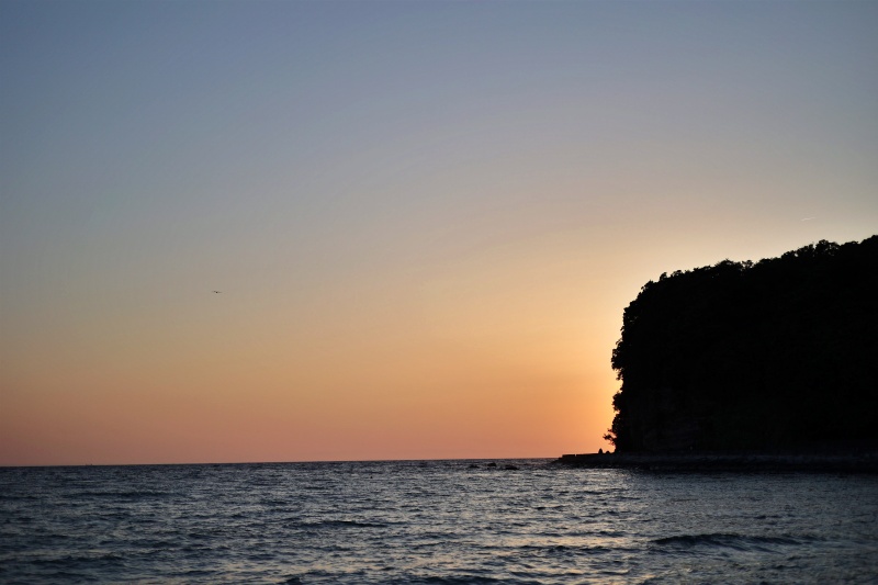 海の夕焼け