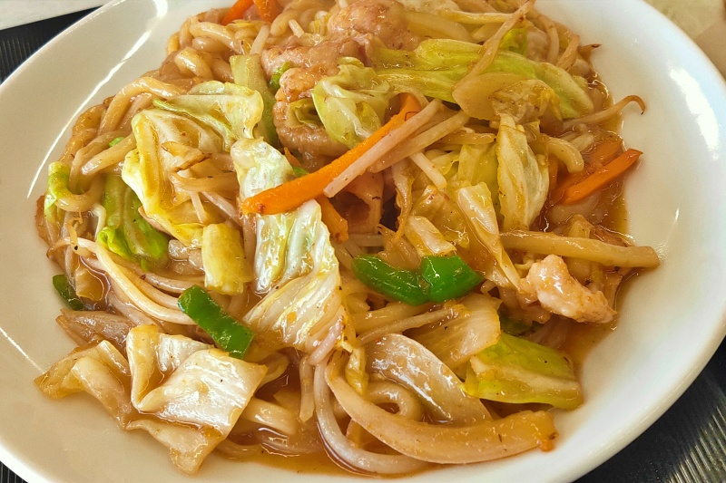 ホルモンうどん