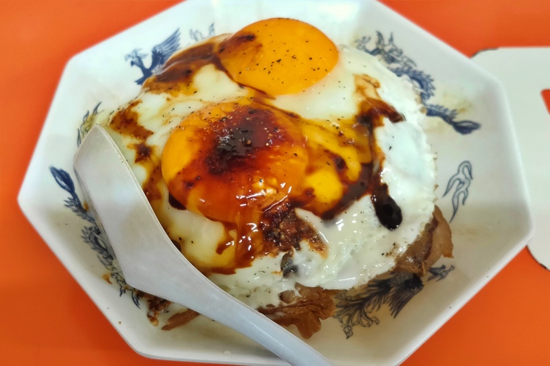 焼豚玉子飯