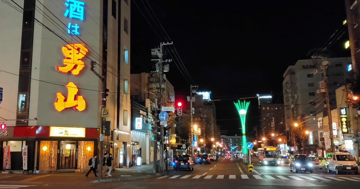 旭川の夜景