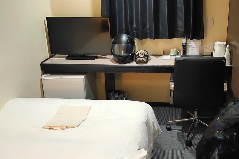 ホテルの部屋内