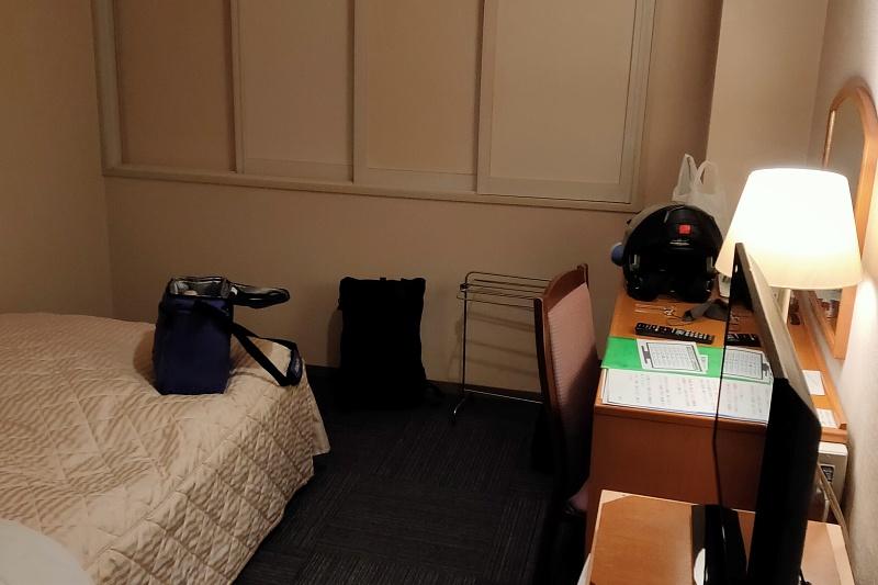 ホテルの部屋内